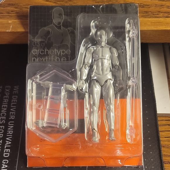 Archetype Next [He] Male Articulated Posing Figure w/ Stand Set, NIB, Art Tool - Picture 1 of 2